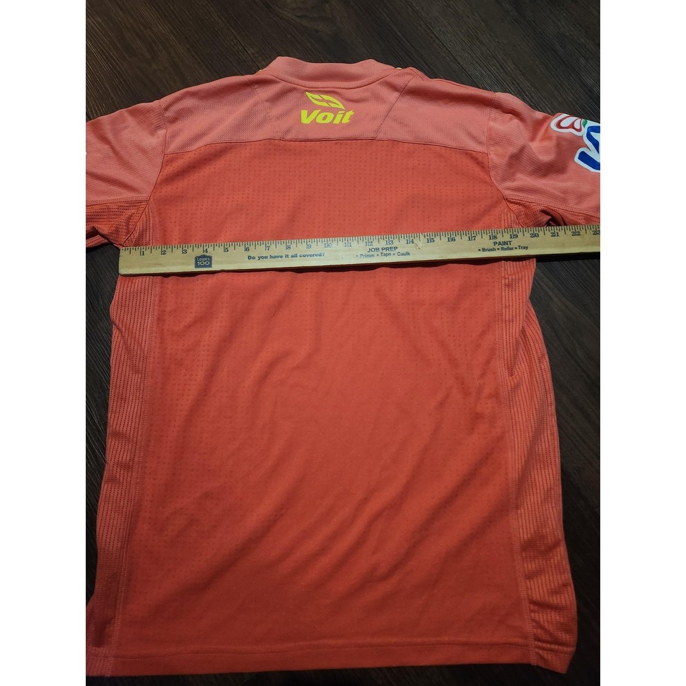 Mexico Soccer Jersey Mens Large Orange Voit Referee Shirt Football Futbol Mexico - Picture 7 of 7